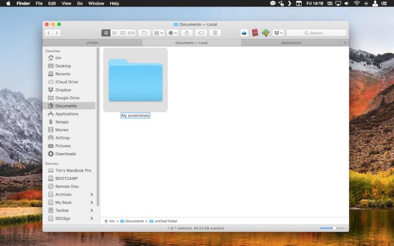 screen record shortcut mac